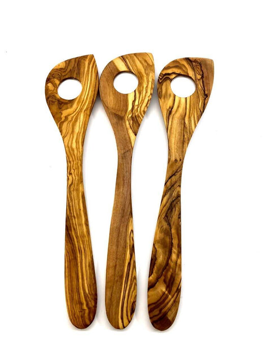 Risottolöffel aus Olivenholz – rustikal & langlebig für deine Personalisierung