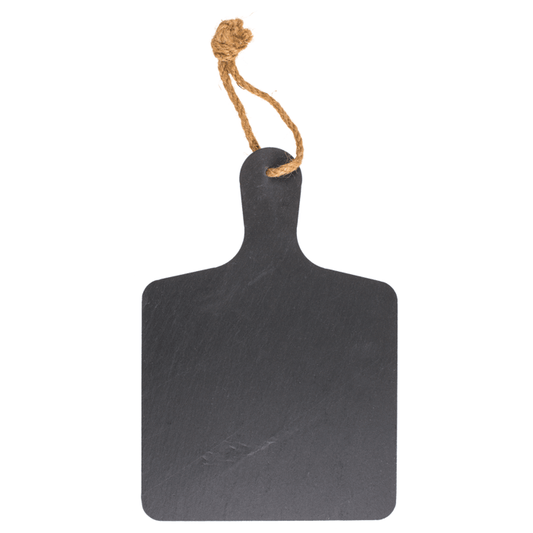 Schieferplatte mit Griff & Juteseil – rustikal, dekorativ & vielseitig