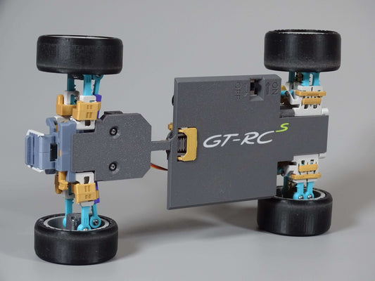 RC Car GTS Chassis 3D Druck Fahrwerk und Technik Übersicht