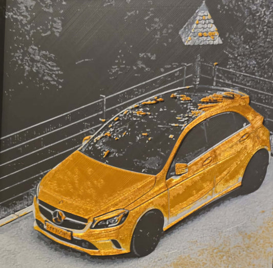 Farbiges 3D-Lithophane mit persönlichem Motiv – einzigartiges Lichtbild