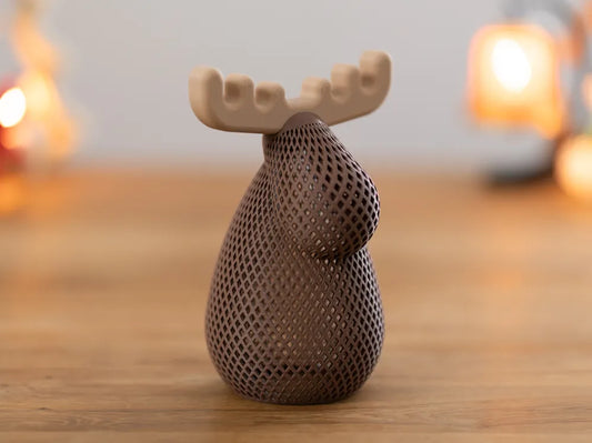 Weihnachts-Elch Teelichthalter