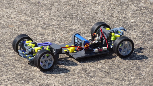 RC-Car GTS Chassis Ready-to-Use – 3D-gedruckt & fahrbereit