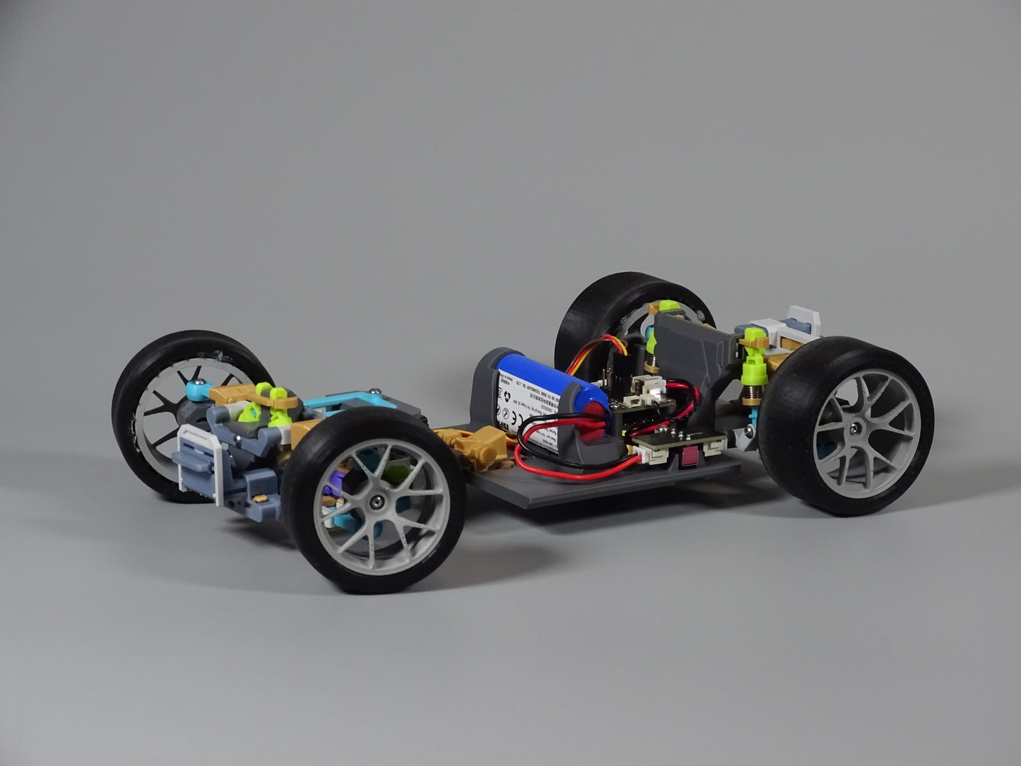 RC-Car GTS Chassis Ready-to-Use – 3D-gedruckt & fahrbereit