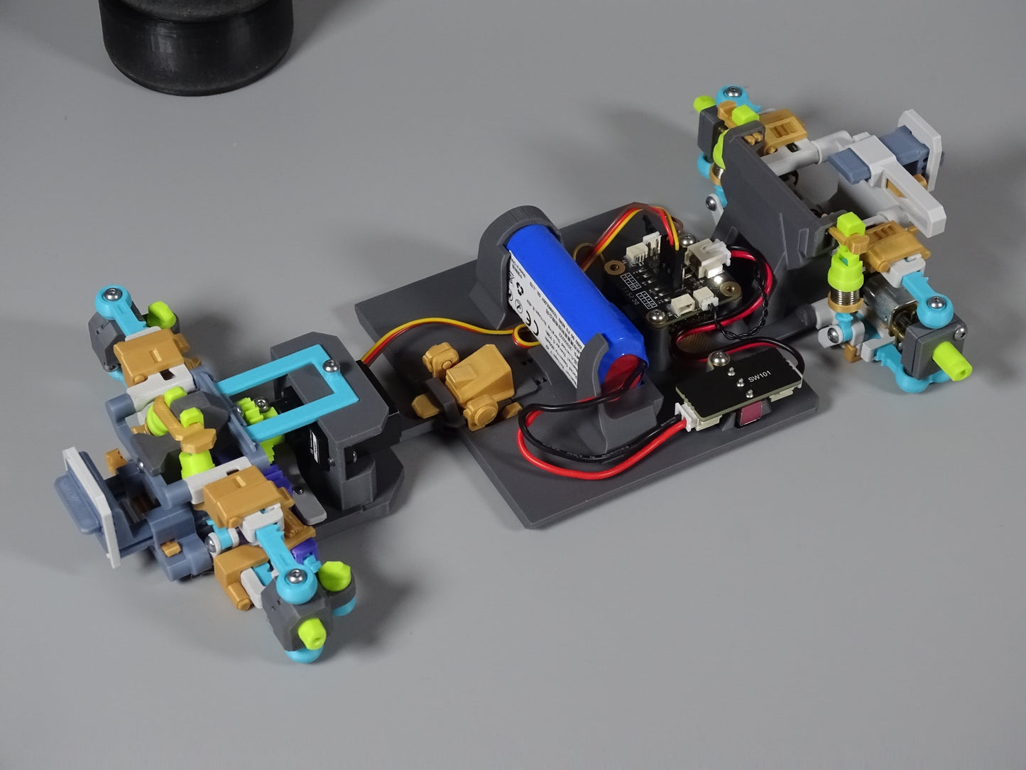 RC-Car GTS Chassis Ready-to-Use – 3D-gedruckt & fahrbereit