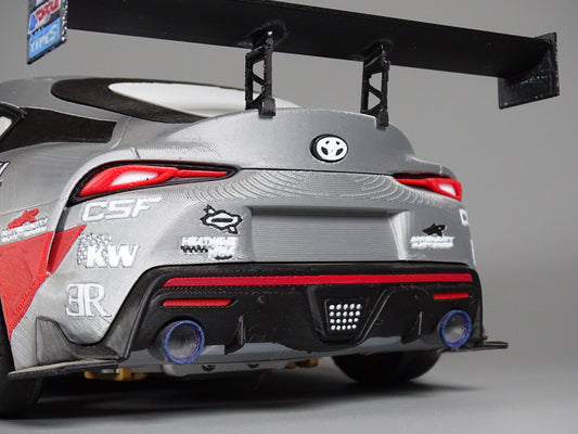 RC Toyota Supra Karosserie – Kamera-Verfolgungsfahrzeug (Show Edition)