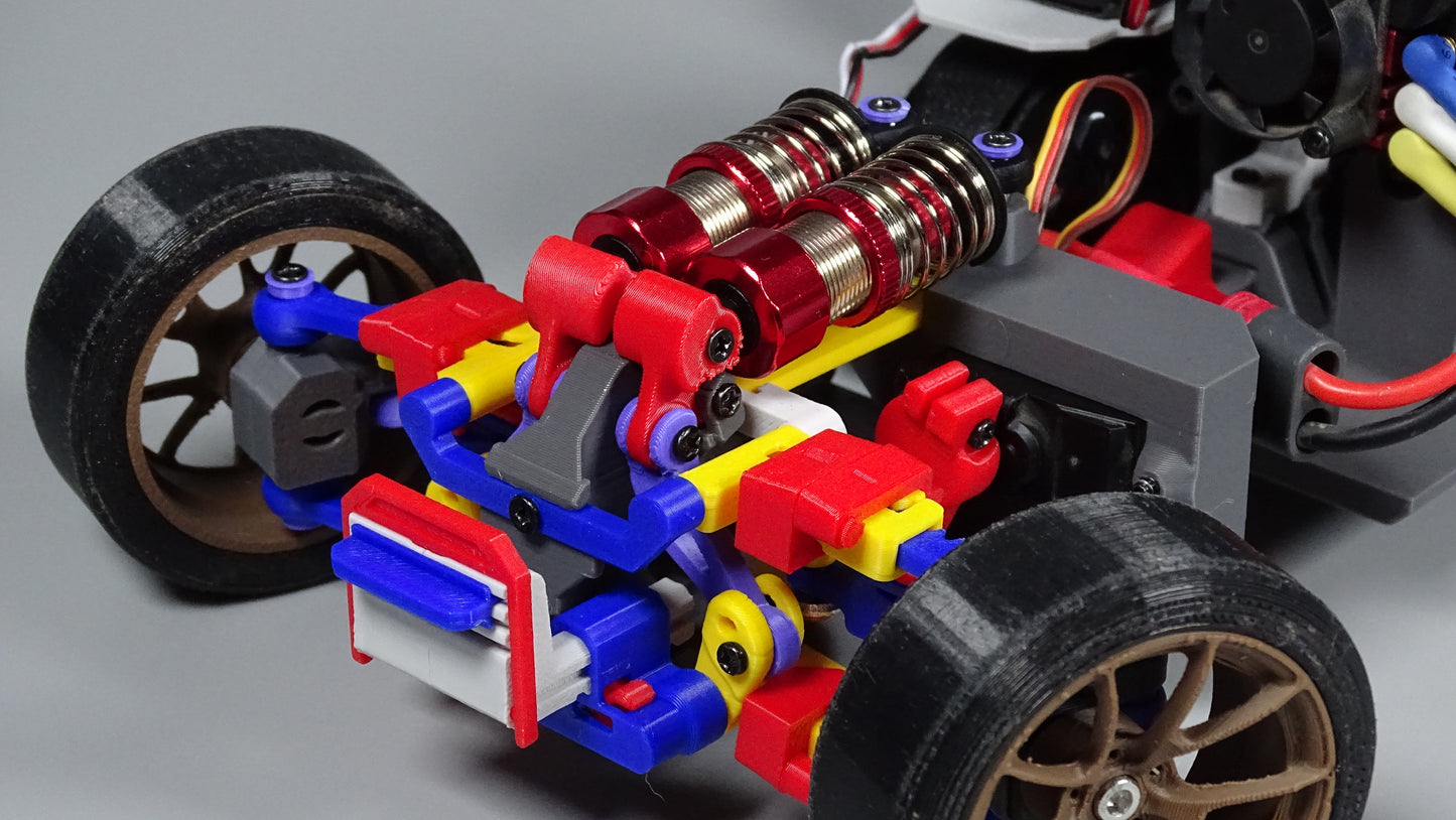 RC-Car GTR Chassis Ready-to-Use – 3D-gedruckt & fahrbereit - High Performance