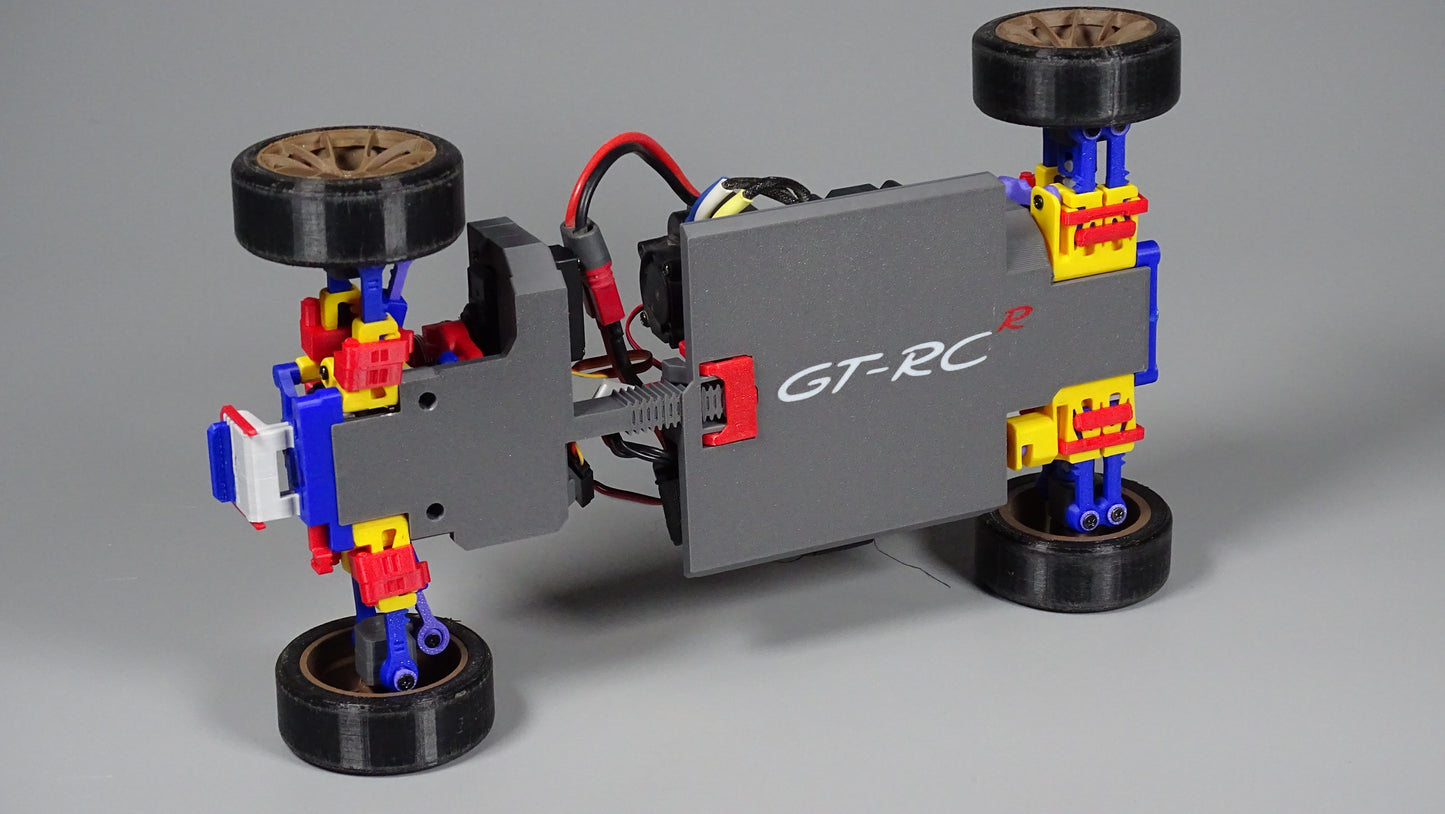 RC-Car GTR Chassis Ready-to-Use – 3D-gedruckt & fahrbereit - High Performance
