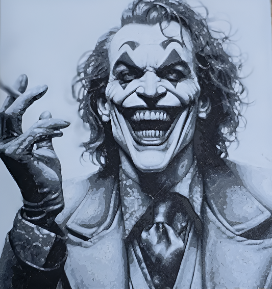 Berüchtigtes Joker-Lächeln als intensives 3D-Lithophane