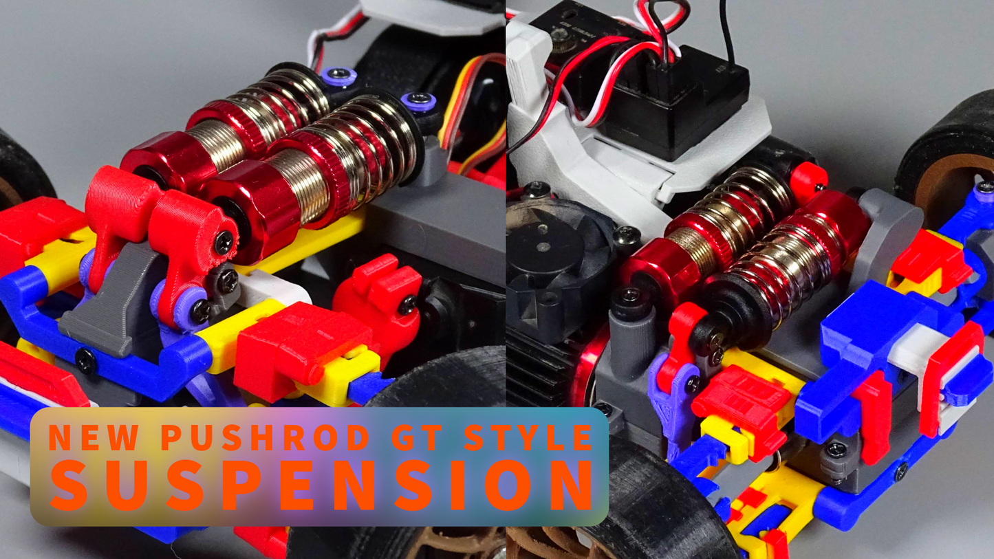 RC-Car GTR Chassis Ready-to-Use – 3D-gedruckt & fahrbereit - High Performance