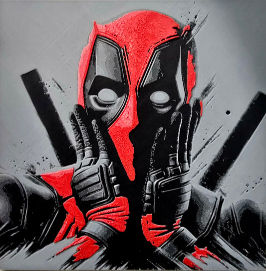 Deadpool als freches 3D-Lithophane – für Marvel-Fans mit Humor