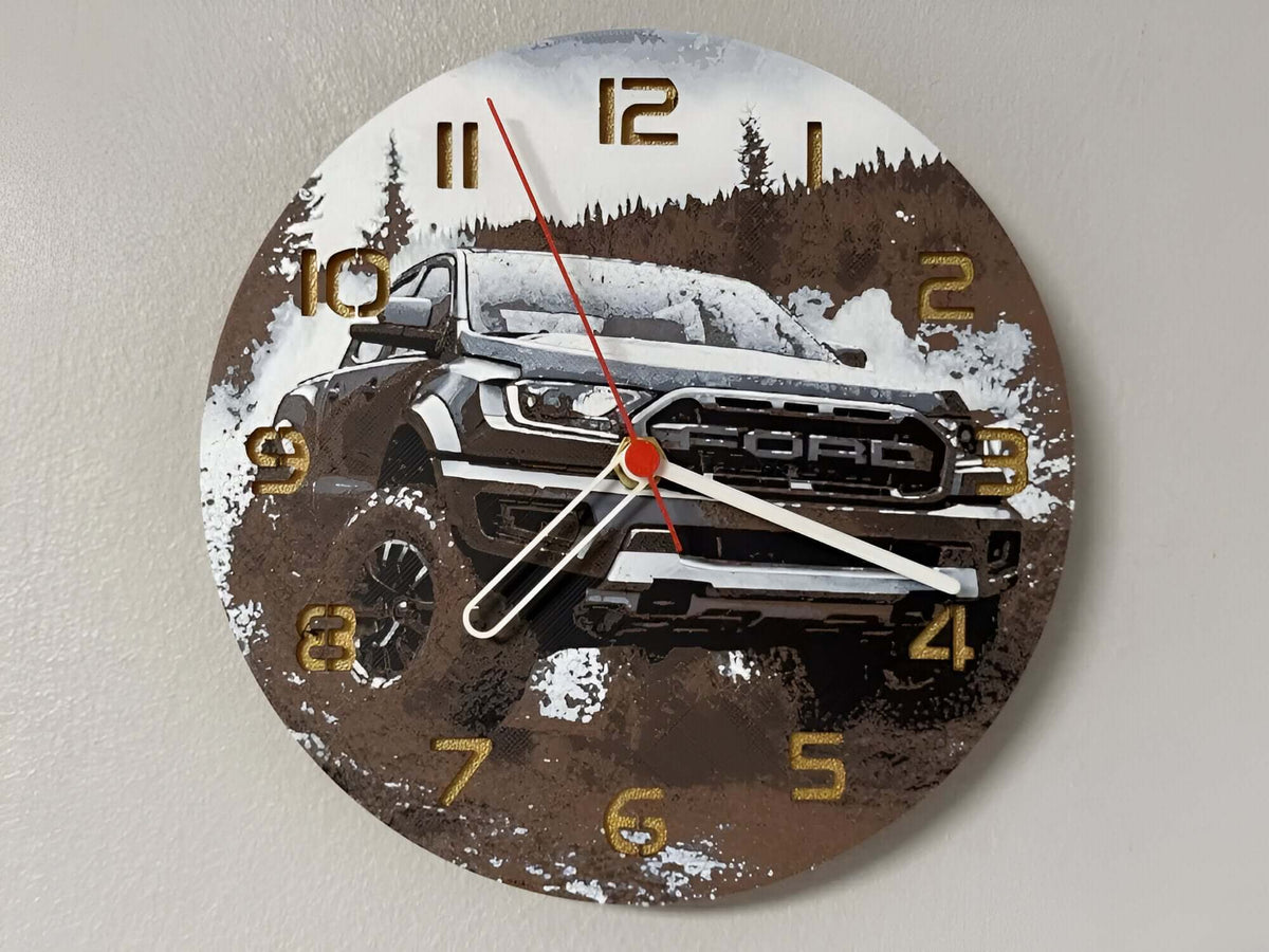 Ford Ranger Clock Ford Ranger LED Clock – Pickup Power Edition with Light – FPH-3D ...