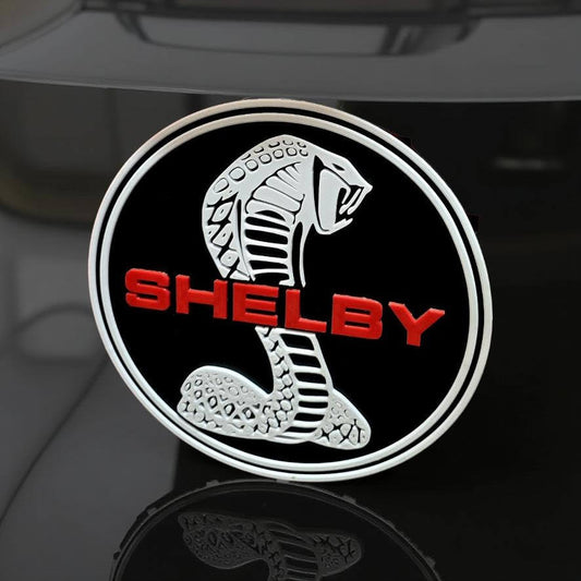 Shelby Cobra Logo als detailreiches 3D-Lithophane für Autoliebhaber und US-Car-Fans